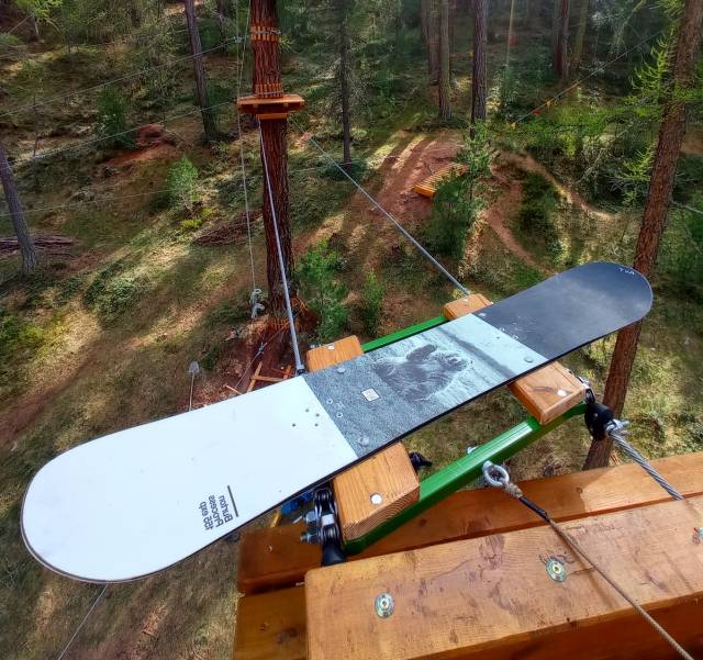Percorso aerei personalizzati - Skeateboard